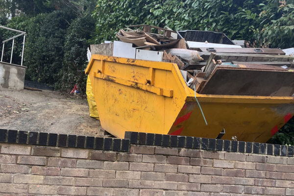 Hired skip collections in Southway, Plymouth